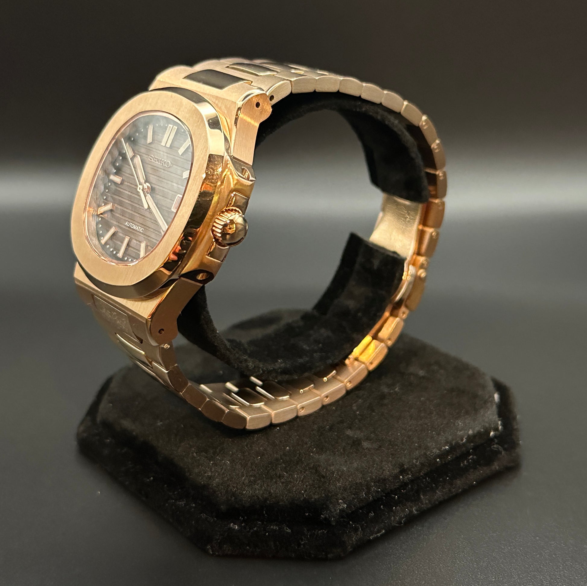 Seikomod Rose Gold Nautilus  image 3