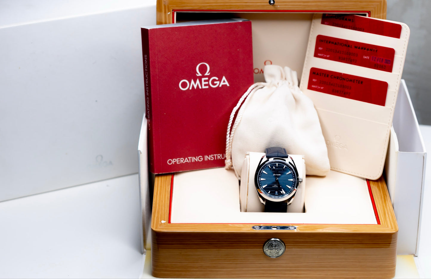 2023 Omega Seamaster Aqua Terra Complete Set