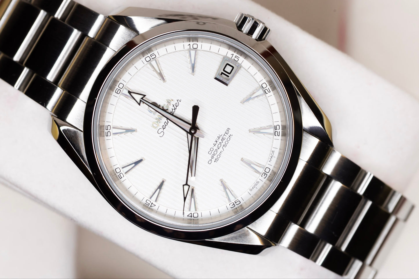 2016 Omega Seamaster Aqua Terra Complete Original Box & Papers