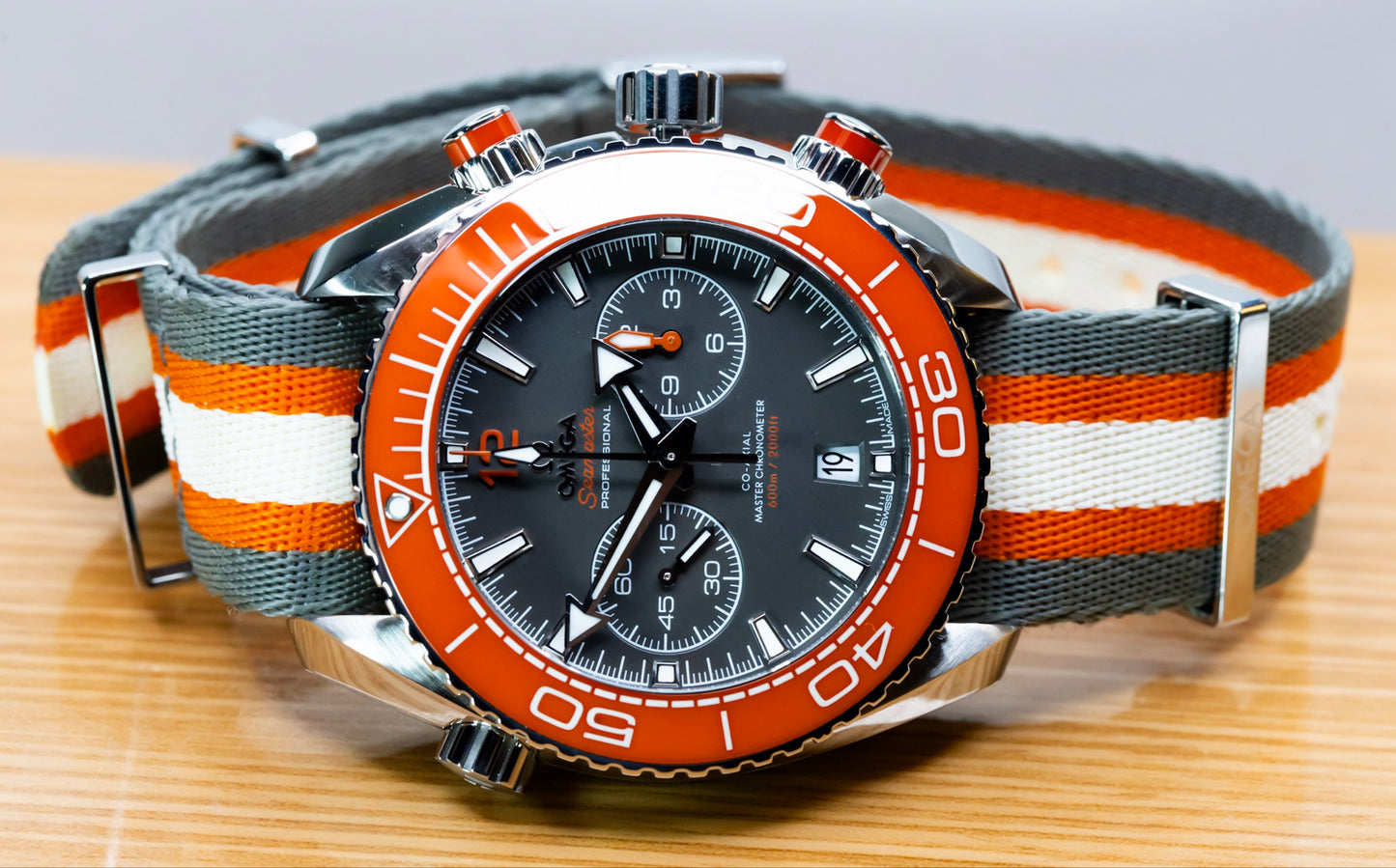 2023 Omega Seamaster Planet Ocean Chronograph Complete Set