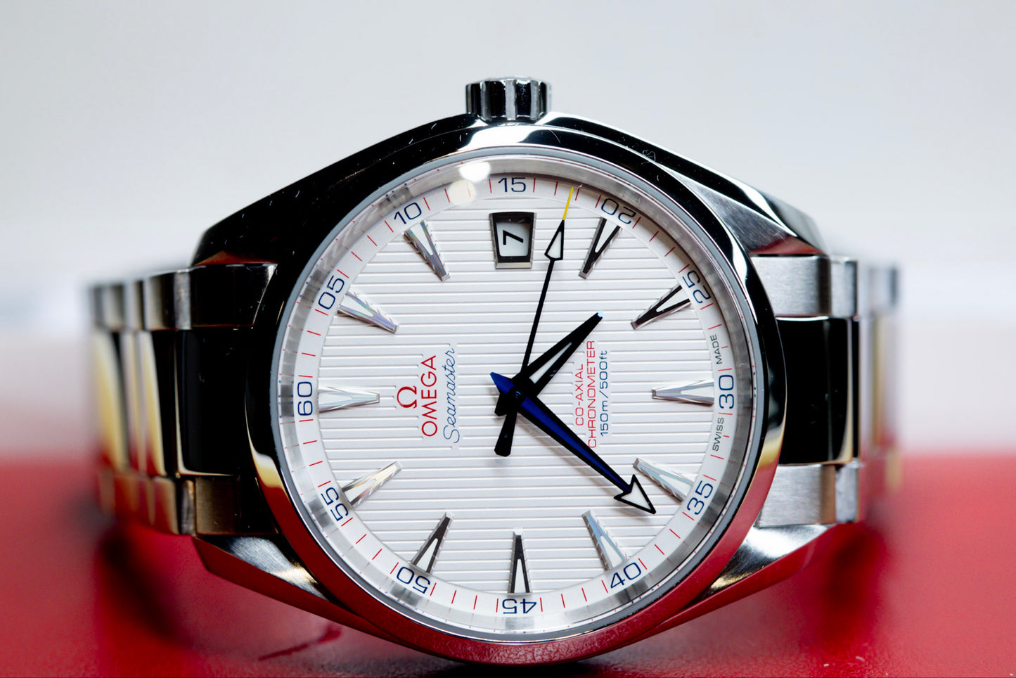 2018 Omega Seamaster Aqua Terra Complete Original Box & Papers