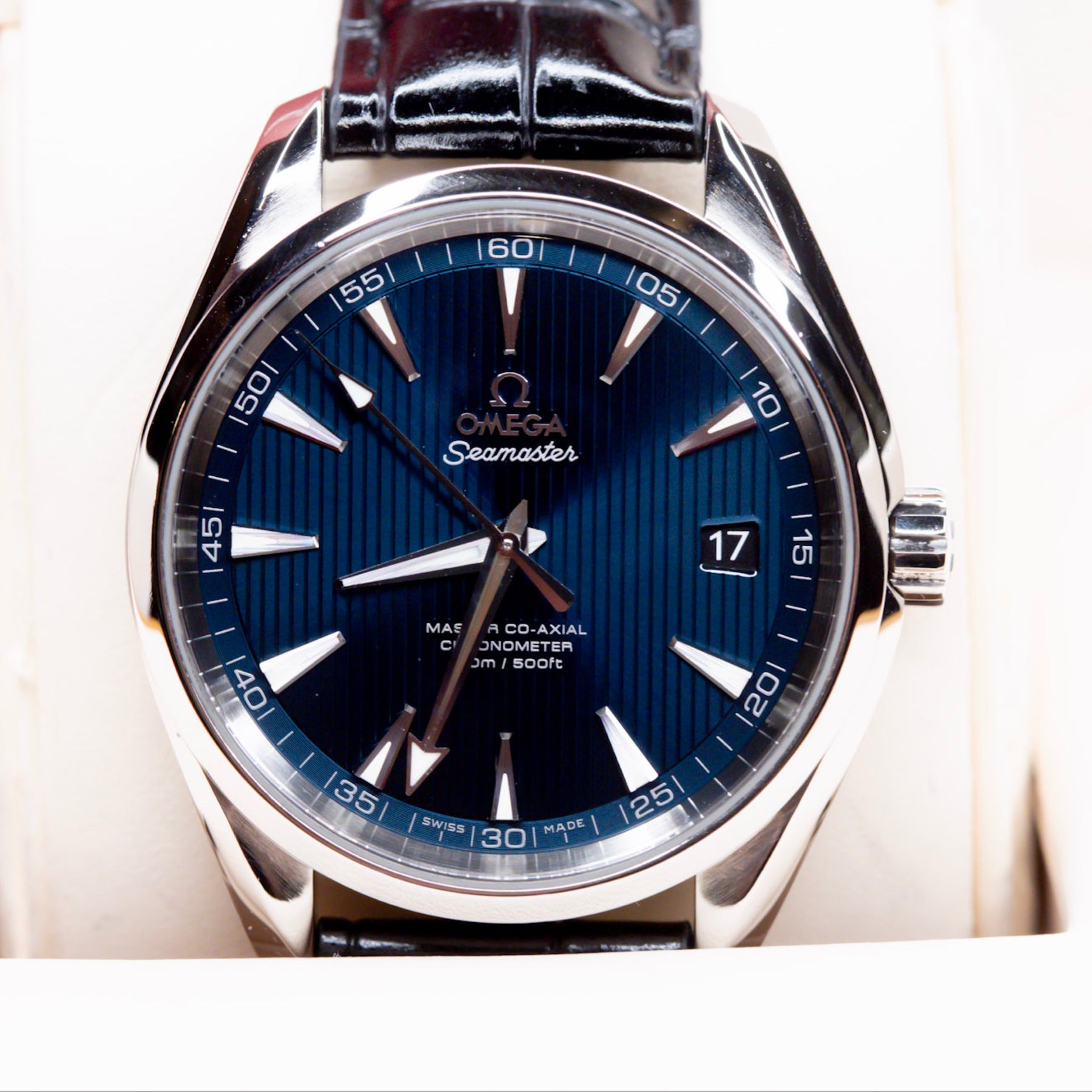 2025 Omega Seamaster Aqua Terra - Original Box & Papers!