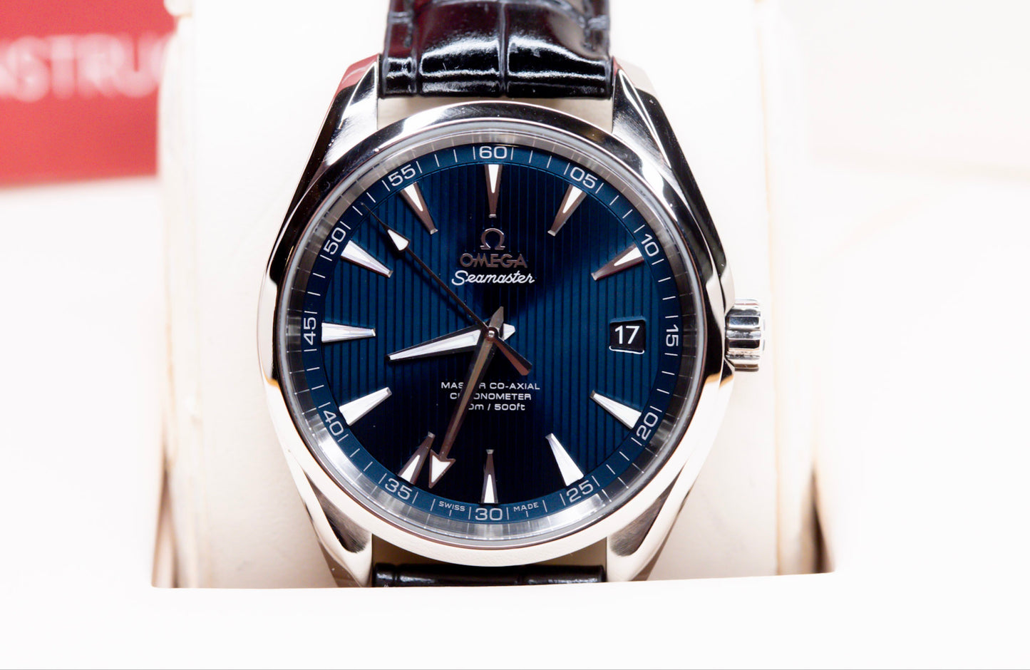 2025 Omega Seamaster Aqua Terra - Original Box & Papers!