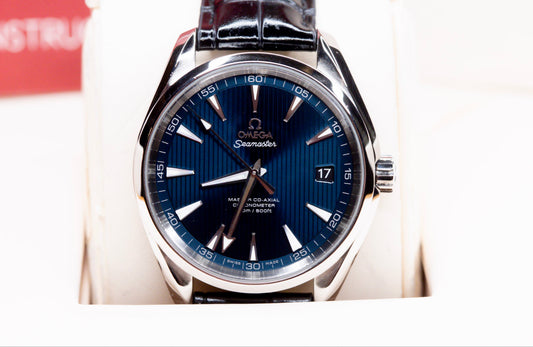 2025 Omega Seamaster Aqua Terra - Original Box & Papers!