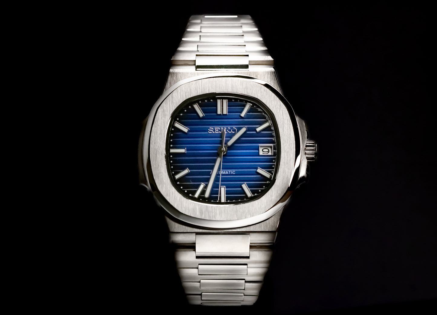 Seikomod Blue Nautilus image 0