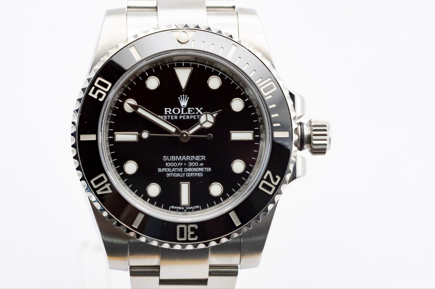 2017 Rolex Submariner "No Date" Amazing Condition! Complete Set!