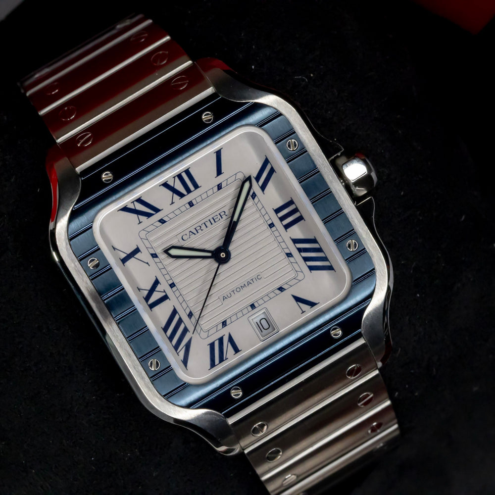 2023 Cartier Santos De Cartier Complete Original Box & Papers
