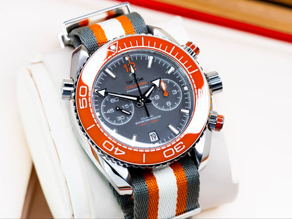 2023 Omega Seamaster Planet Ocean Chronograph Complete Set