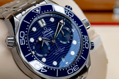 2024 Omega Seamaster Diver Professional Chrono Complete Set