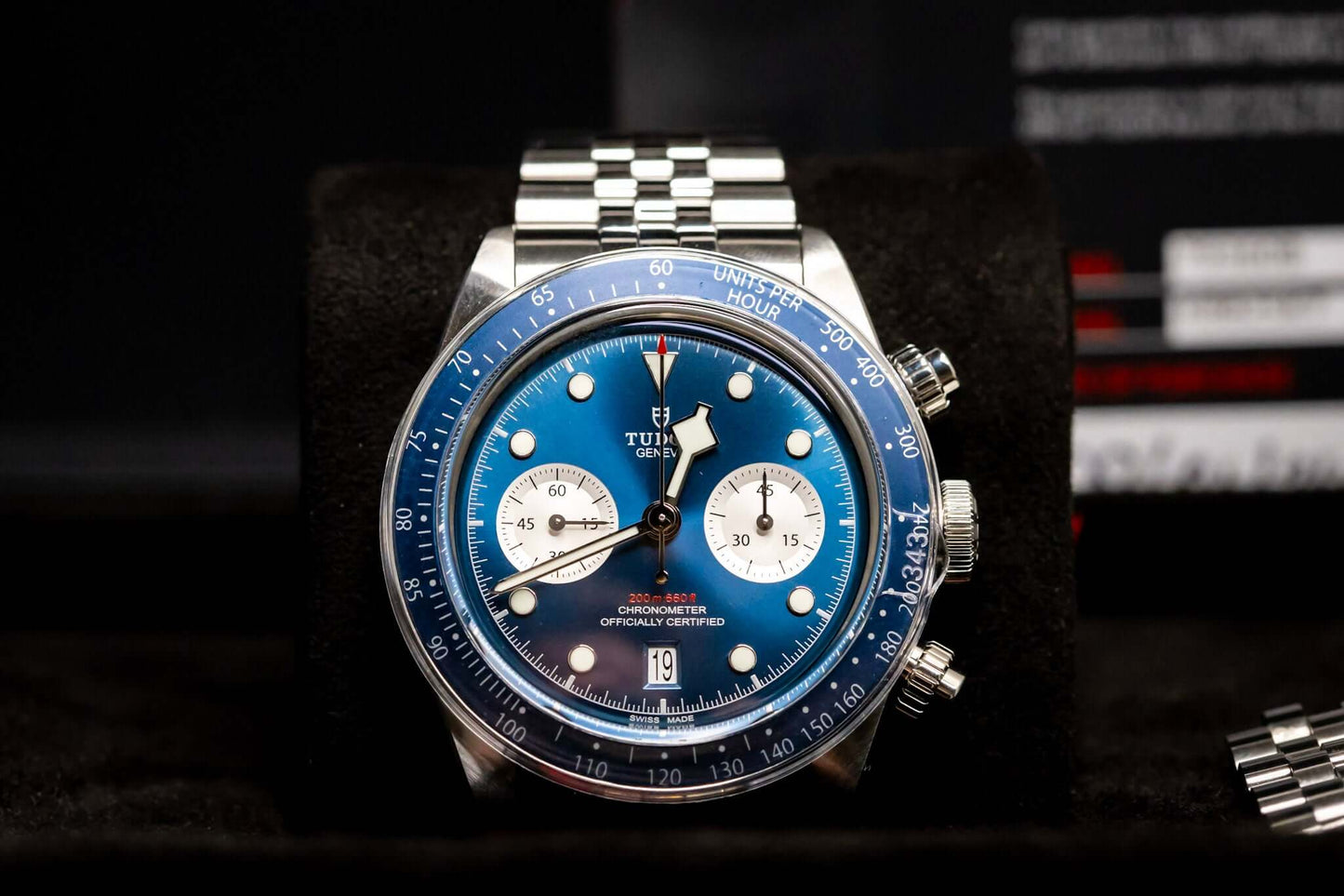 Tudor Black Bay Chrono Blue Dial, 79360B Full Set