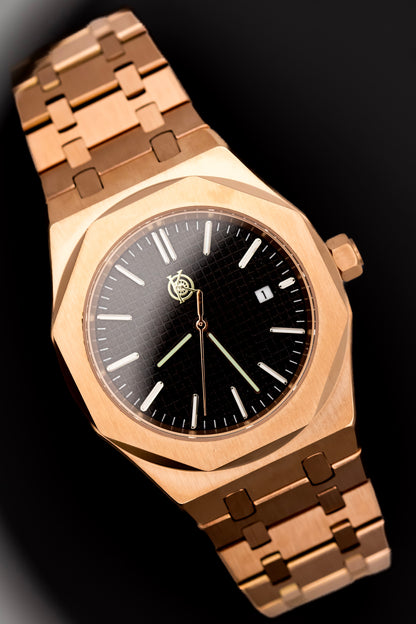 The Rose Gold Monarch - Black image 5