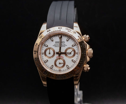 Seikomod Rose Gold Daytona image 0