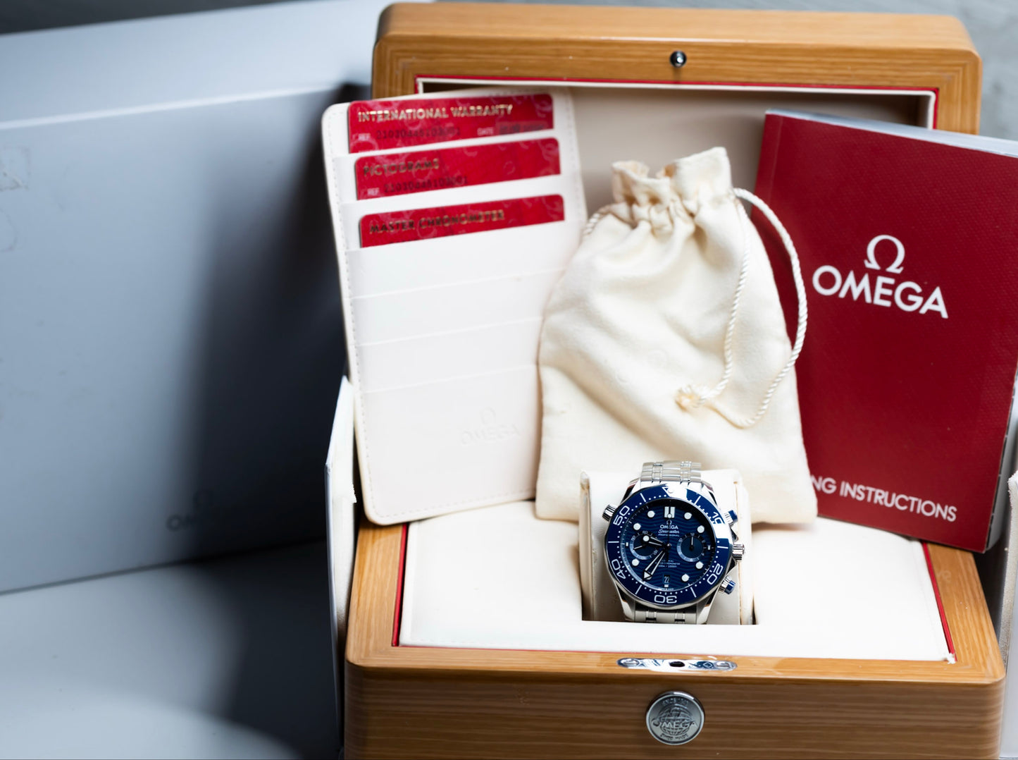 2024 Omega Seamaster Diver 300 M Complete Original Box & Papers