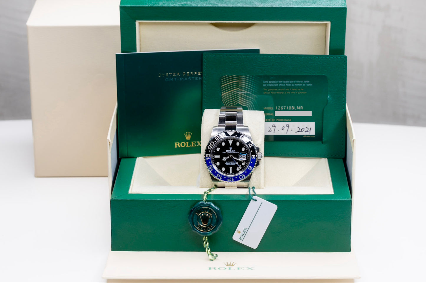 2021 Rolex GMT-Master II "Batman" GREAT DEAL