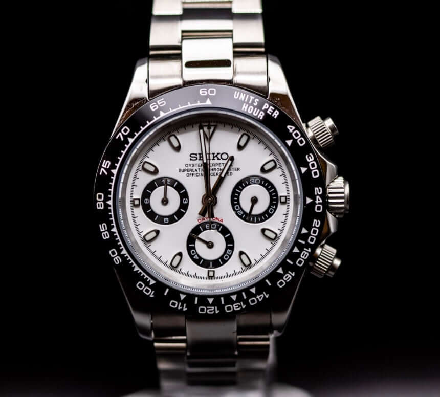 Seikomod Daytona Panda Chrono - Stylish & Precise – Kingdom Watch