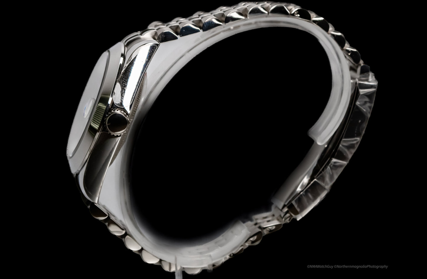 Seikomod Green DateJust nologo image 1