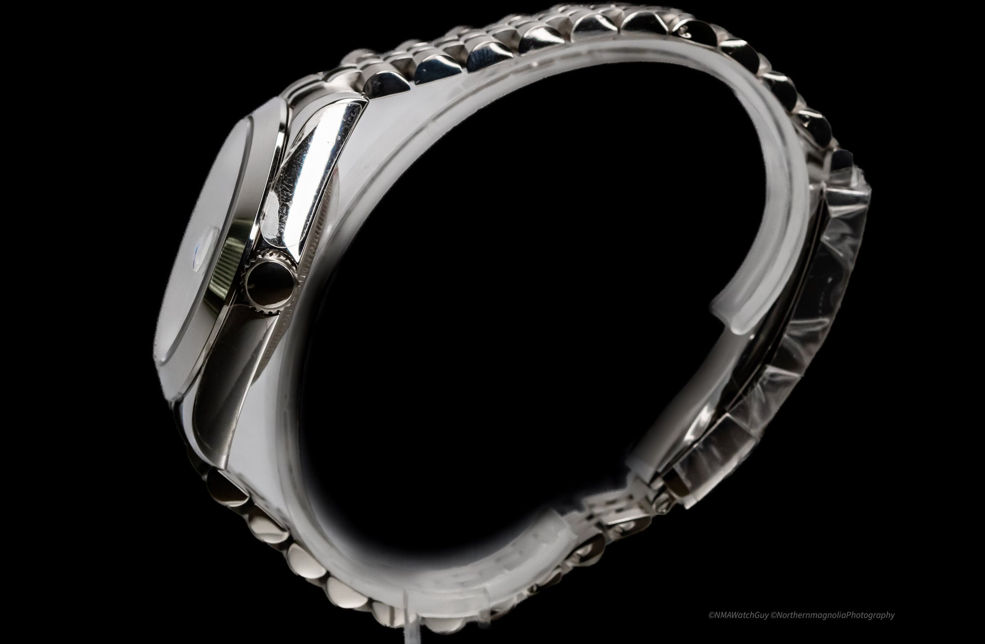Seikomod Green DateJust nologo image 1