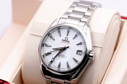 2021 Omega Seamaster AquaTerra "Diamond Index" Complete Set!