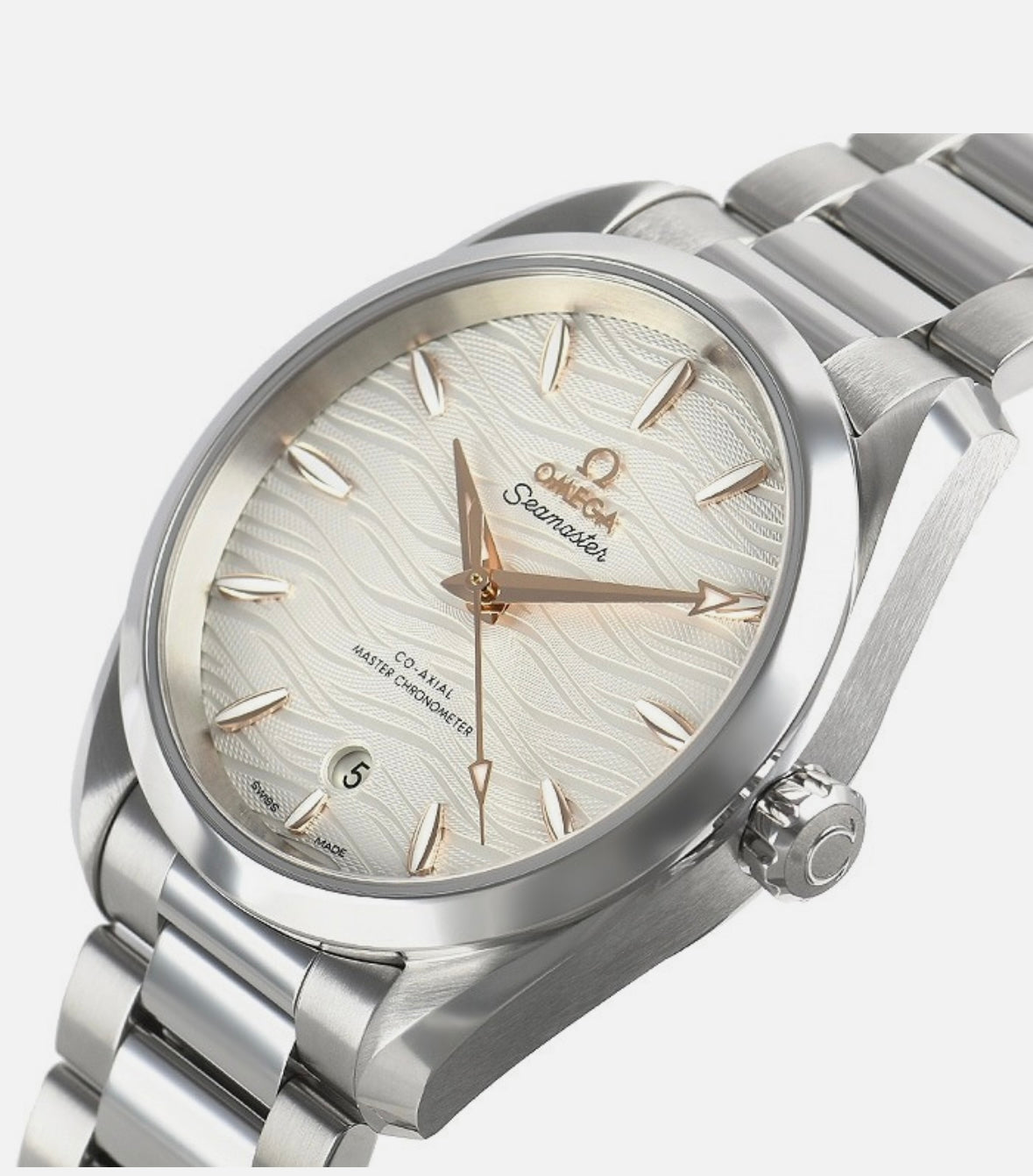 2022 Omega Aqua Terra “Hullswhite” – 18K Sedna Gold – 38mm Ref: 220.10.38.20.02.002