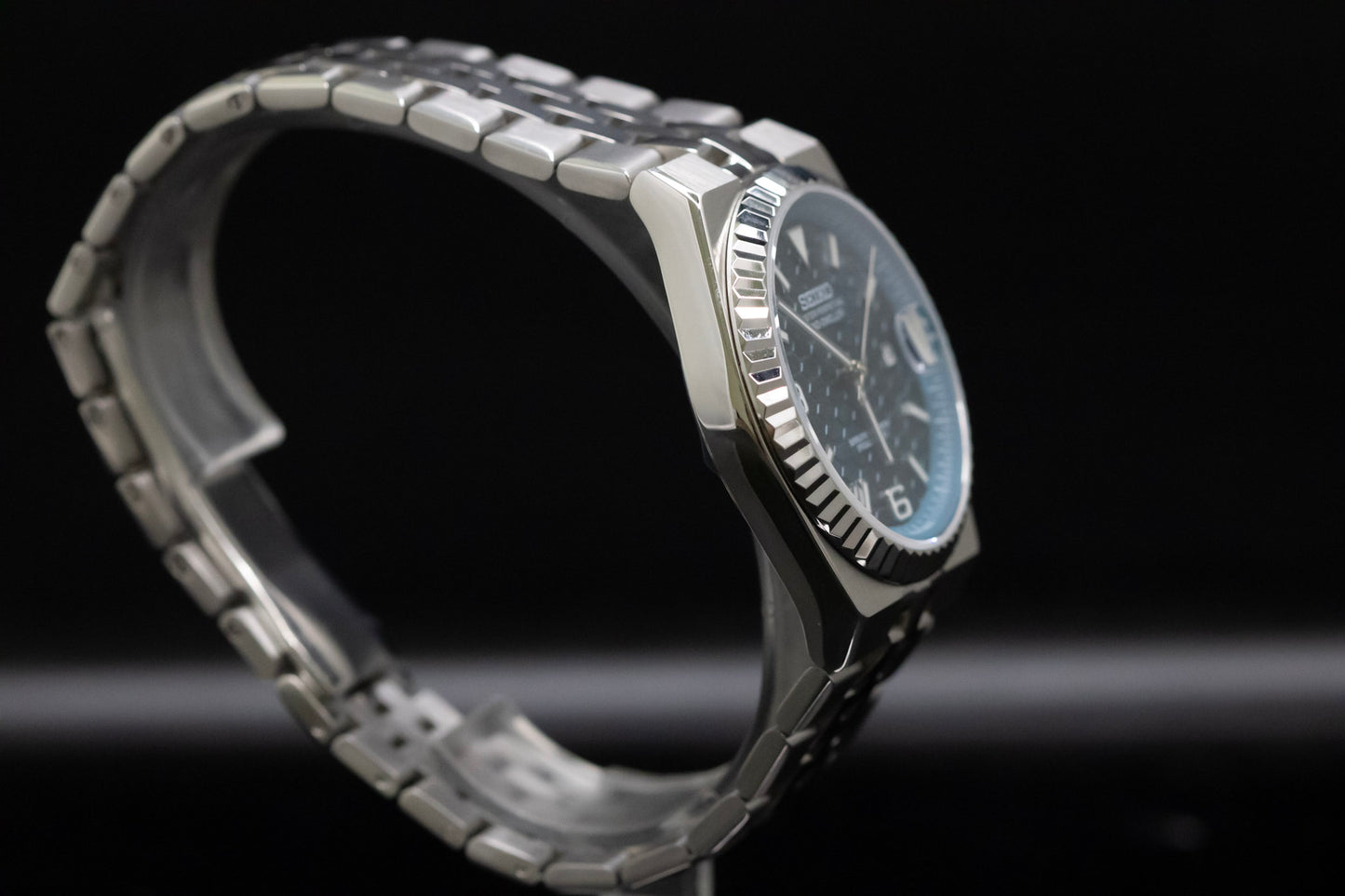 Seiko Mod Land Dweller Blue