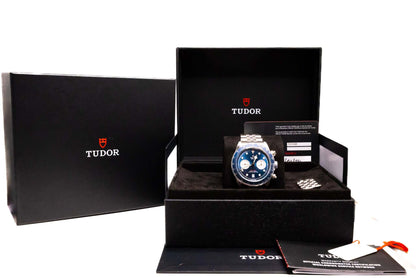 Tudor Black Bay Chrono Blue Dial, 79360B Full Set