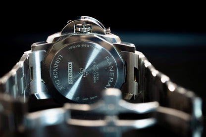 Panerai Luminor Due PAM01124 – Blue Sun-Brushed Dial