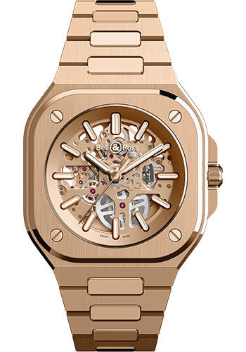 Bell & Ross BR 05 Skeleton Gold - Pink Gold Bracelet Limited Edition of 99