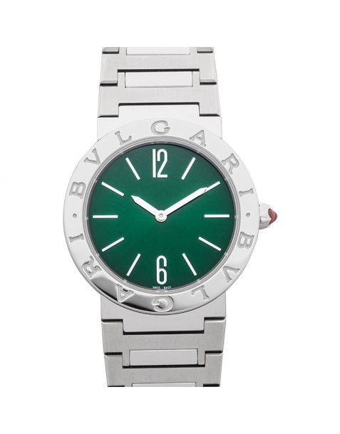 Bvlgari Quartz Green Dial Watch