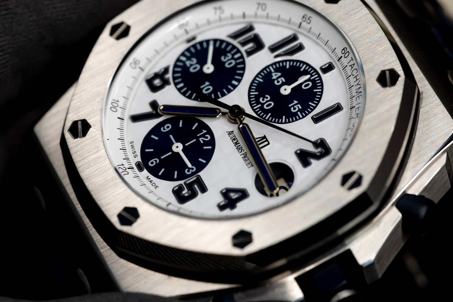 Audemars Piguet Royal Oak Offshore - Ref. 26170ST.OO.D305CR.01 | White Dial with Blue Accents | 42mm | Automatic Chronograph