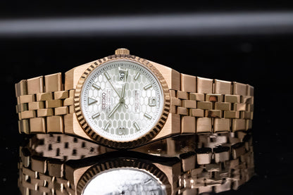 Seiko Mod Rose Gold Land Dweller