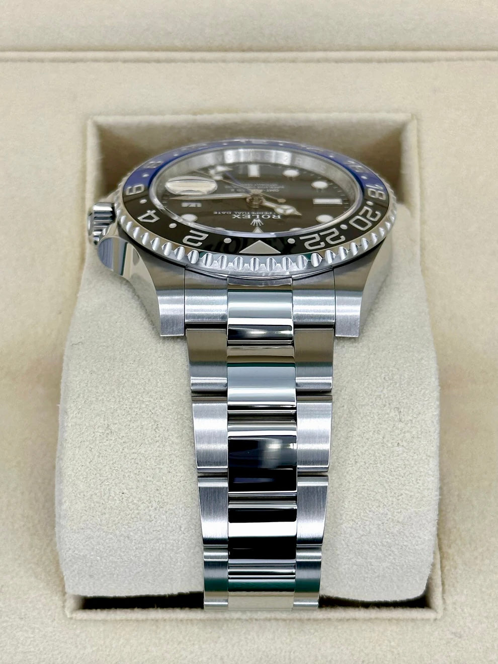 2024 Rolex GMT-Master II "Batman" 40mm 126710BLNR in Stainless Steel with Oyster Bracelet