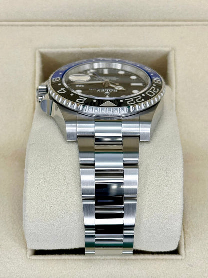 2024 Rolex GMT-Master II "Batman" 40mm 126710BLNR in Stainless Steel with Oyster Bracelet
