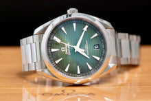 2021 OMEGA Seamaster Aqua Terra Green Teak Dial 41mm 220.10.41.21.10.001