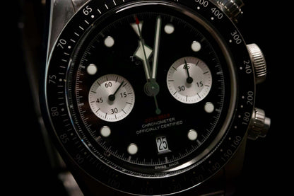 TUDOR Black Bay Chronograph – Reverse Panda Dial – Ref. 79360N – Full Set