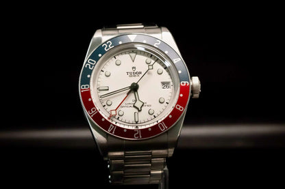 TUDOR Black Bay GMT “Pepsi” – White Opaline Dial – Ref. M79830RB-0010 – Full Set