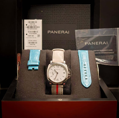 Panerai Luminor Submersible Luna Rossa PAM01306 – 44mm Stainless Steel Men’s Watch – Full Set