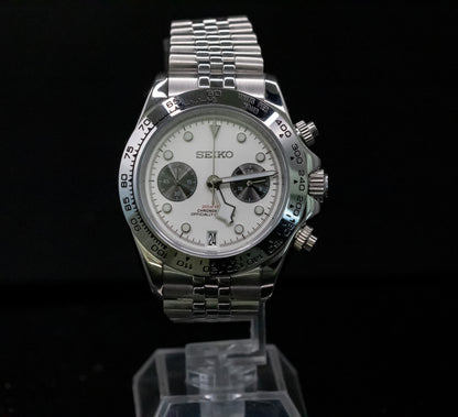 Seikomod White BB Chrono