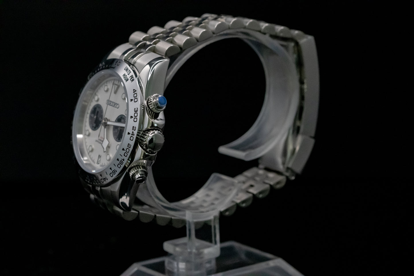 Seikomod White BB Chrono