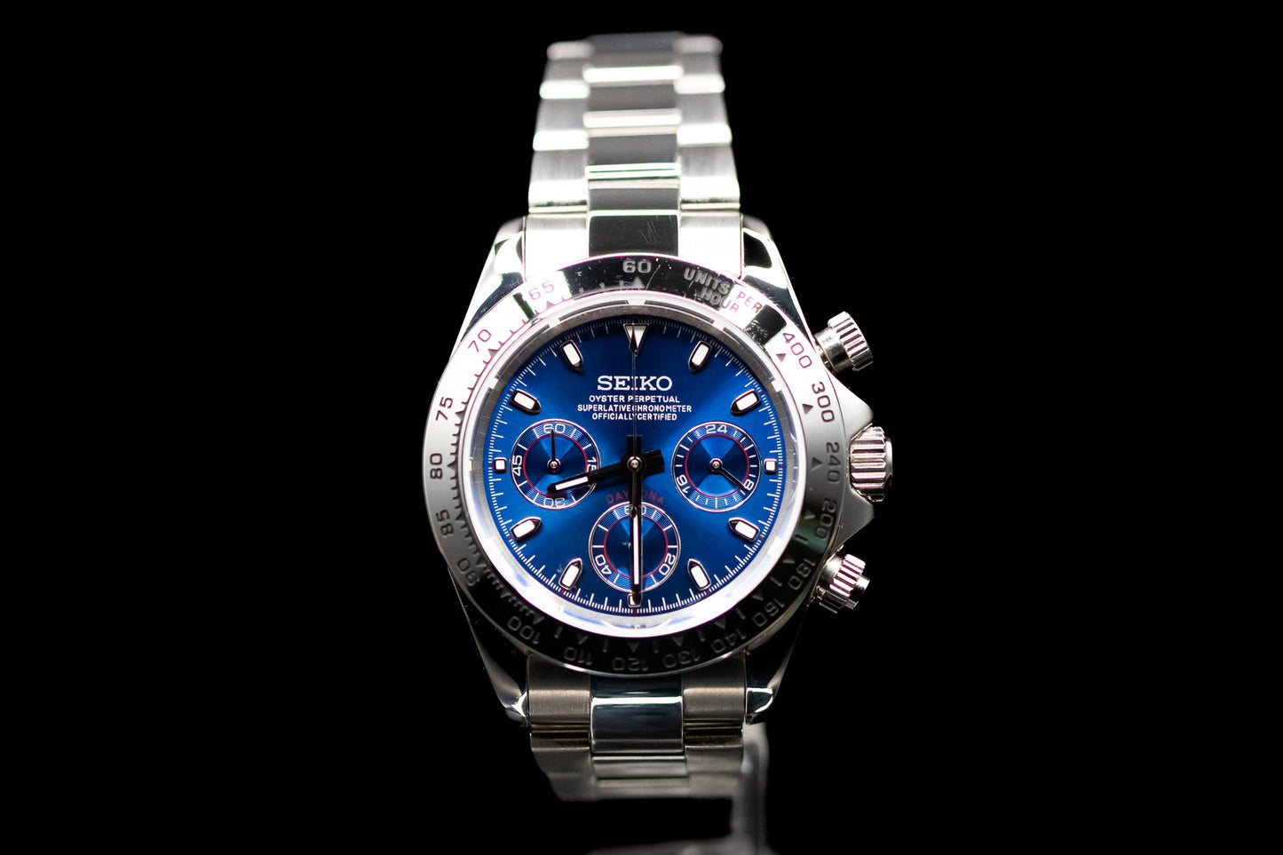 Seikomod Blue Daytona