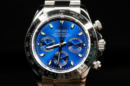 Seikomod Blue Daytona