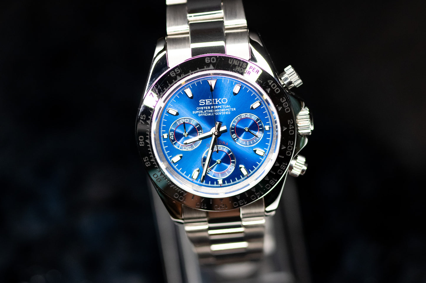 Seikomod Blue Daytona