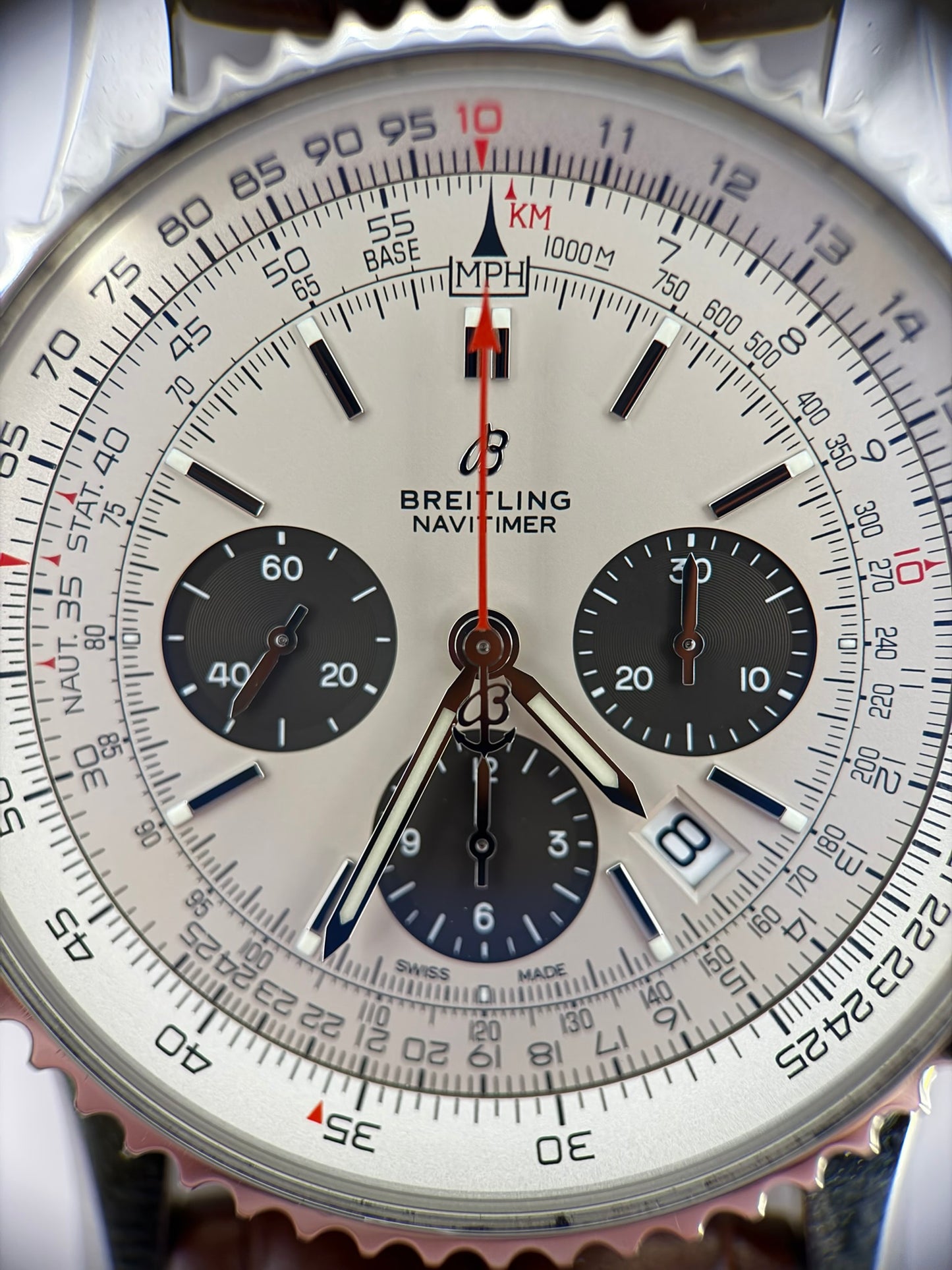 Breitling Navitimer 1 B01 Chronograph 43mm  Ref:AB0121211G1P1