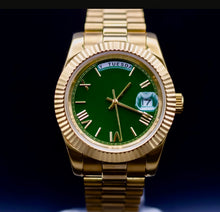 Seikomod Green &amp; Gold Day Date nologo