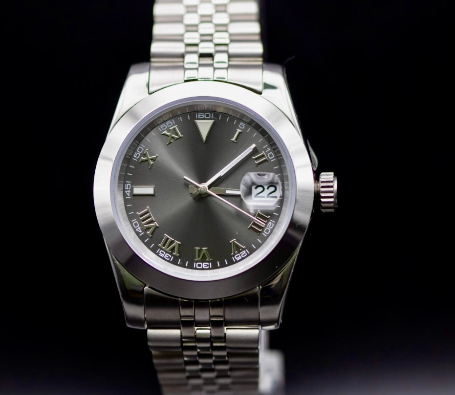 Seikomod Gray DateJust nologo