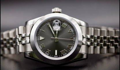 Seikomod Gray DateJust nologo
