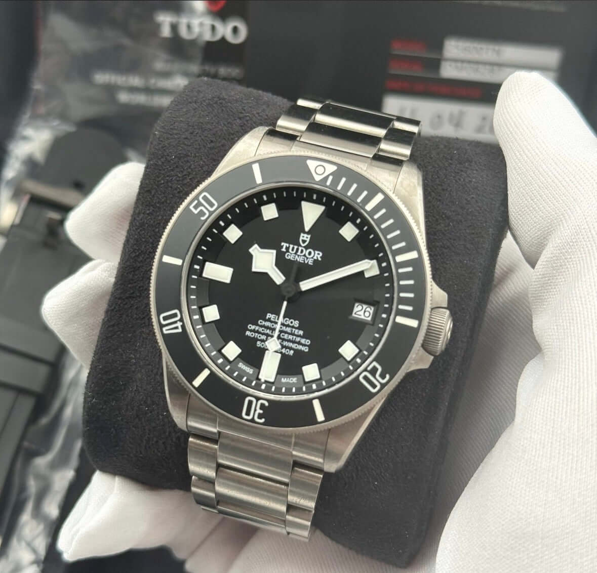TUDOR Pelagos Titanium Diver watch - 42mm Black