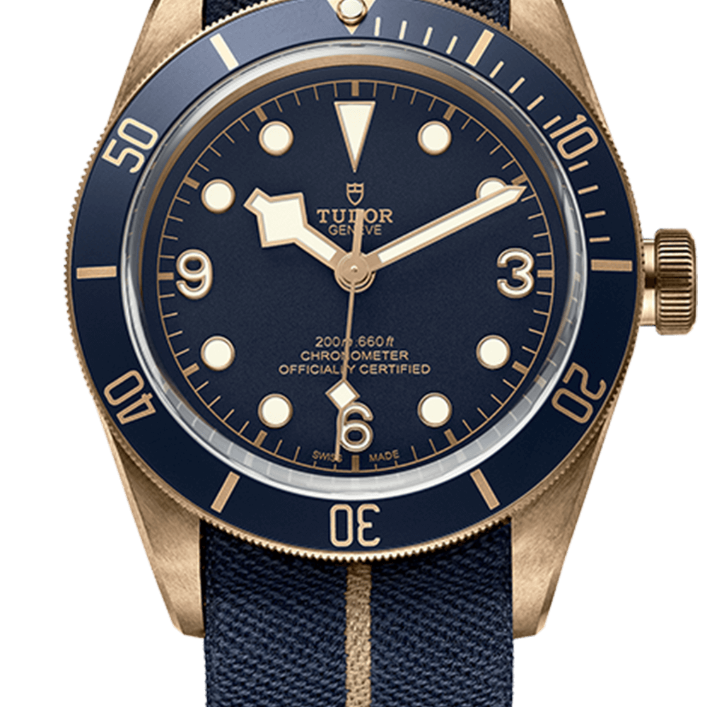 Tudor Black Bay Bronze Bucherer BLUE Ref - M79250BB-0001