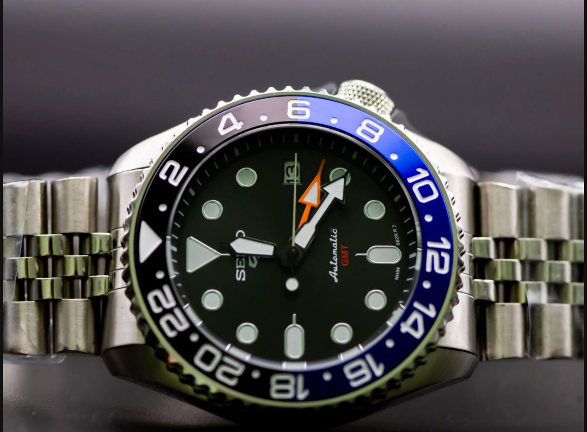 SeikoMod SSK GMT Batgirl image 3