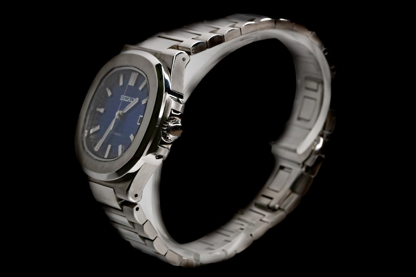 Seikomod Blue Nautilus image 1