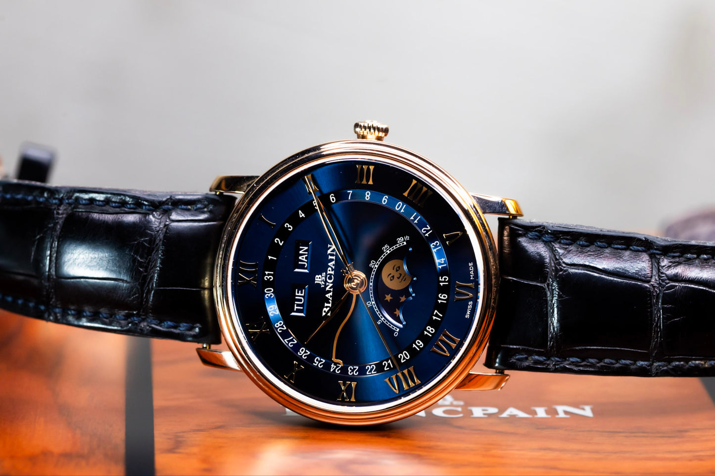 2022 Blancpain Complete Calendar 40 Mm Villeret Moonphase Complete